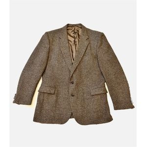 Vintage 70s Union Made Stafford 100% wool sports coat by Stafford